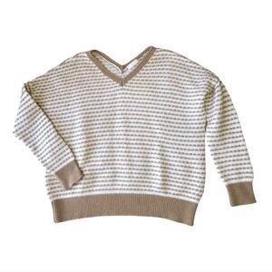 Cruciani Wool Knit Vneck Sweater 42 Medium 6